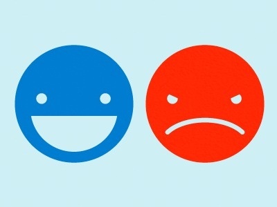 Dribbble - Smileys by John Bishop #emotion #emo #smile #logo #sad