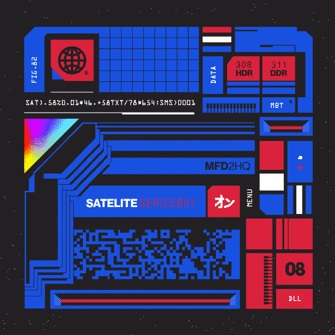 sat#654 by @frase8 #satellite #universe #space