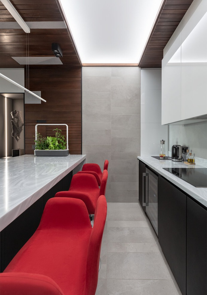 kitchen design / Designers Pavel and Svetlana Alekseeva