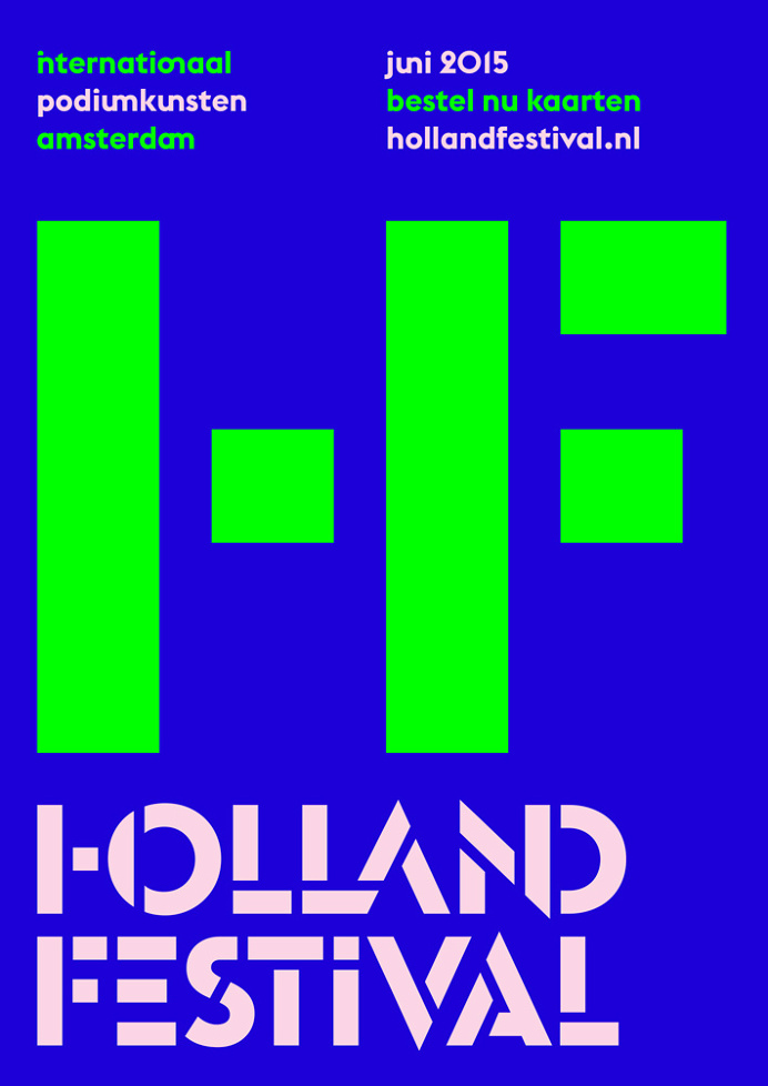 Holland Festival by Thonik #font #typography #typeface #poster