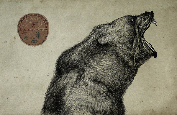 Totem on Behance #spiritanimal #bear #totem