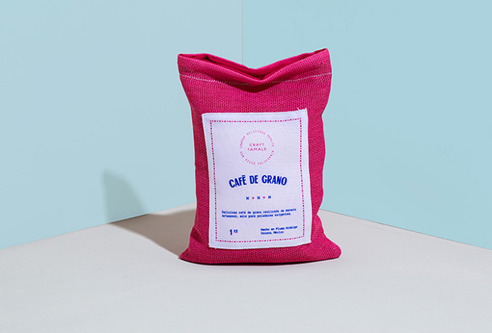 Craft Tamale by Futura #graphic design #packaging #bag