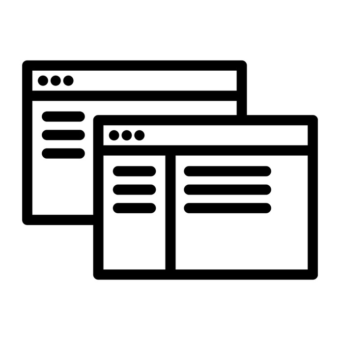 See more icon inspiration related to menu, list, browser, website, web page and interface on Flaticon.