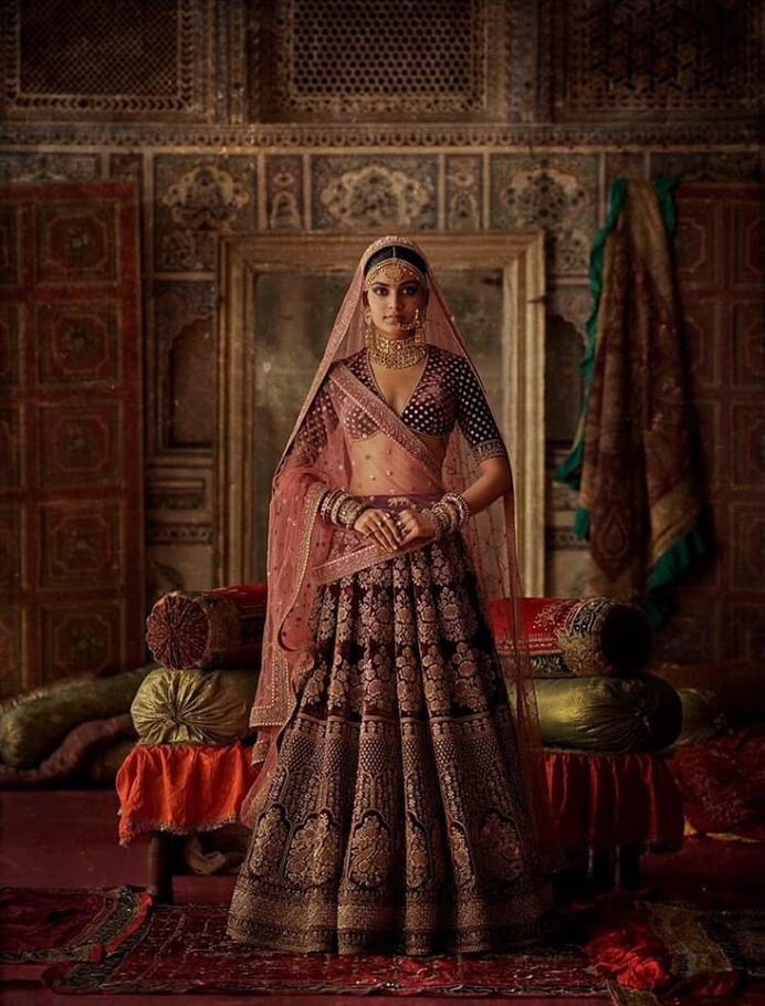 isfahan winter bridal wear