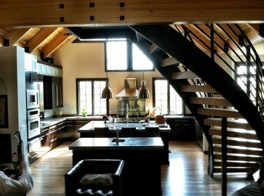 The Seefried Residence #harrisonburg #staircase #design #kitchen #custom