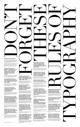 (4) Tumblr #rules #poster #typography
