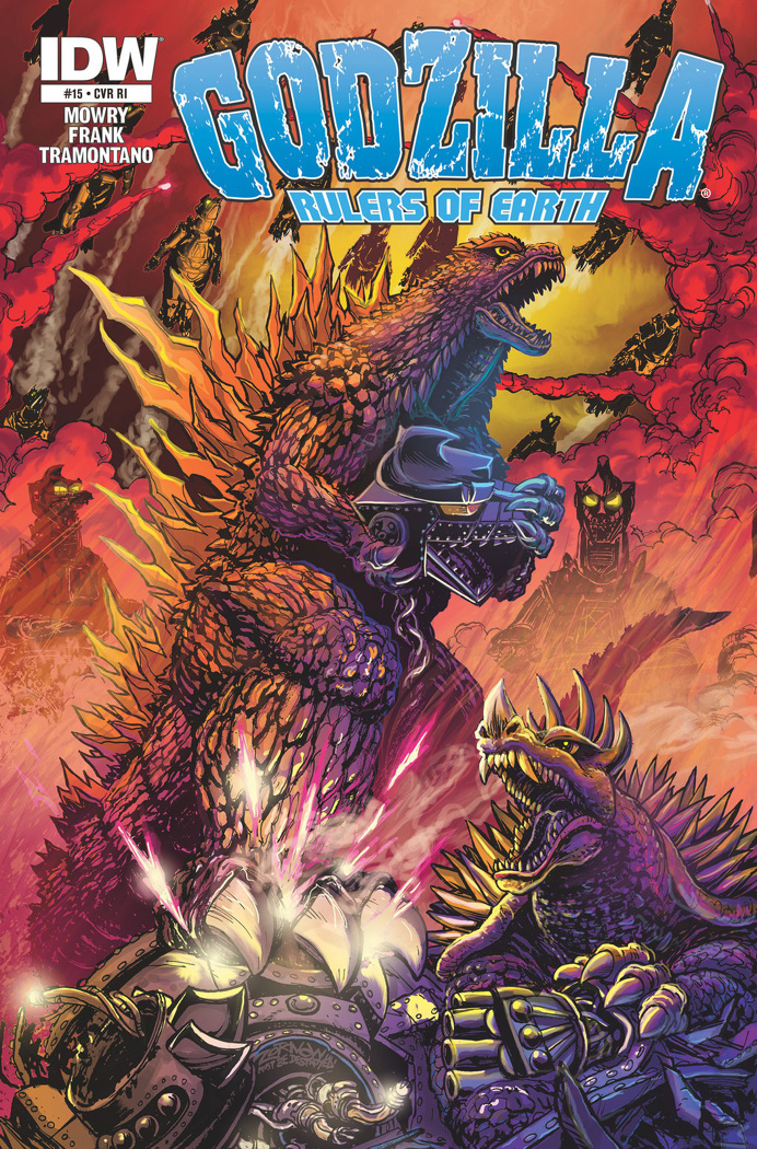 GODZILLA: RULRS OF EARTH #15 cover