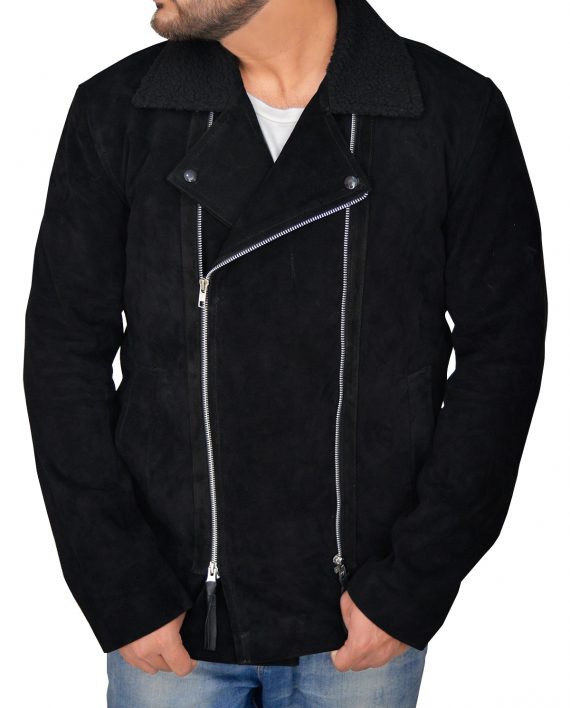 Ryan Eggold The Blacklist Suede Leather Jacket (5) F-C