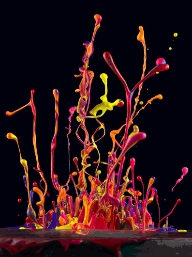 but does it float #ink #color #paint #drop #beautiful #splash