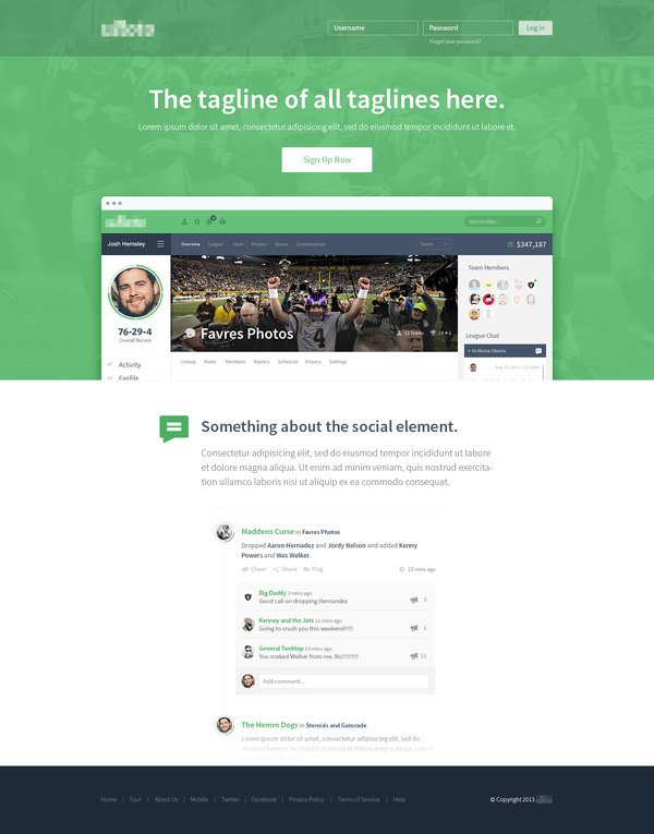 Landing Page by Charlie Waite #page #site #design #product #web #landing