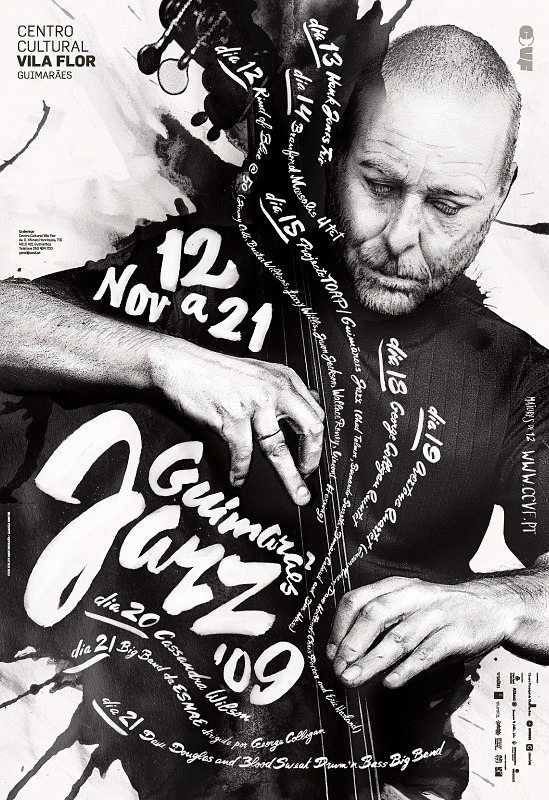Guimarães JAZZ 2009 on Behance #music #jazz #poster