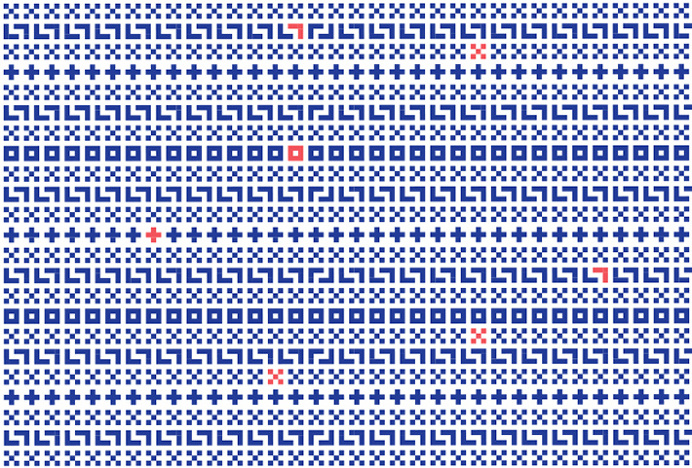 Craft Tamale by Futura #pattern #graphic design #shapes