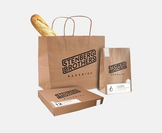 Stenberg Brothers Bakeries - Miguel de la Garza #branding #bakeries #de #stenberg #la #garza #miguel #brothers