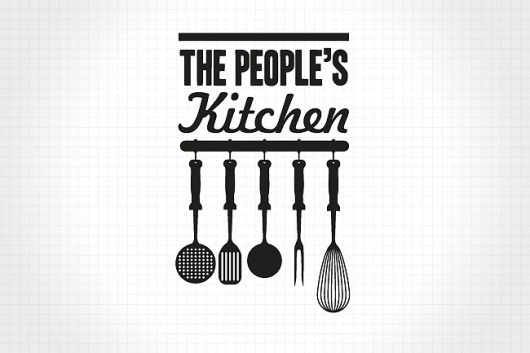 The People's Supermarket | Identity Designed #logo #branding #typography