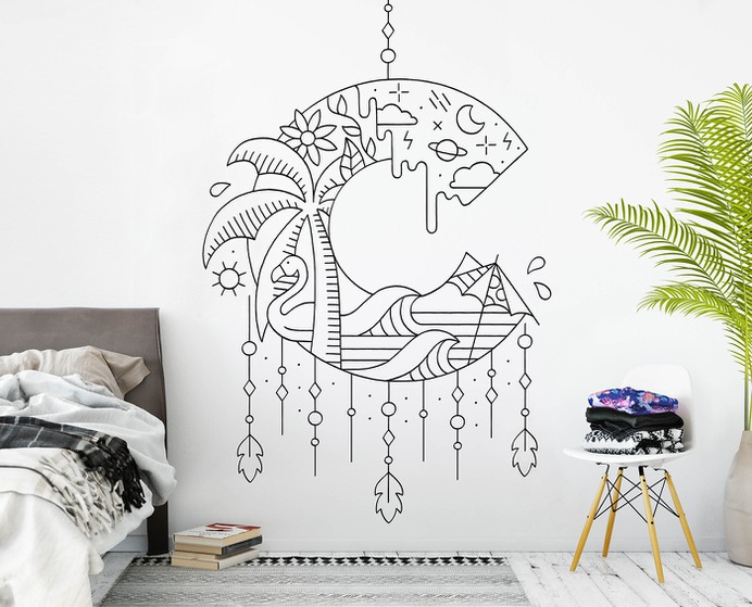 Mural "C Dreamcatcher" on Behance