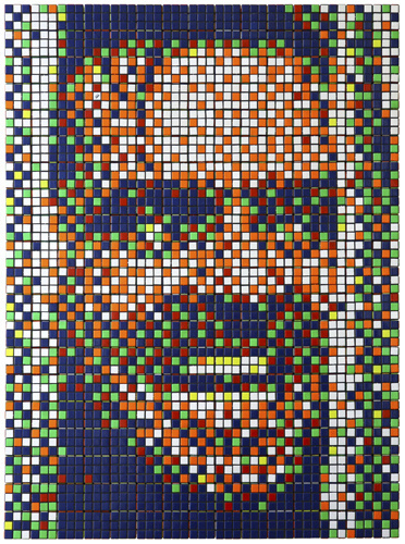 Rubik Kubrick The Shining #invader #kubrick #nicholson #rubik #the #jack #shining