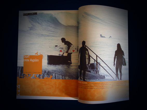 Goodtime Mag #urban #surf #athens #sk8 #city #design #graphic #downtown #goodtimes #spread #skate #snowboard #fashion #layout #greece #magazine #typography