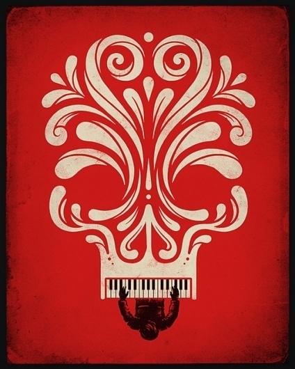 Killer Tune | Flickr - Photo Sharing! #music #skull #killer #piano