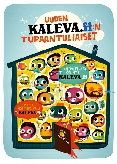 Illustration Portfolio of Sami Viljanto #inspiration #colourful #illustration #design