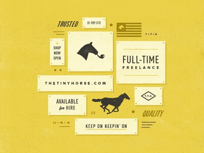 Full-Time Freelance by Jay Roberts #logo #design #freelance