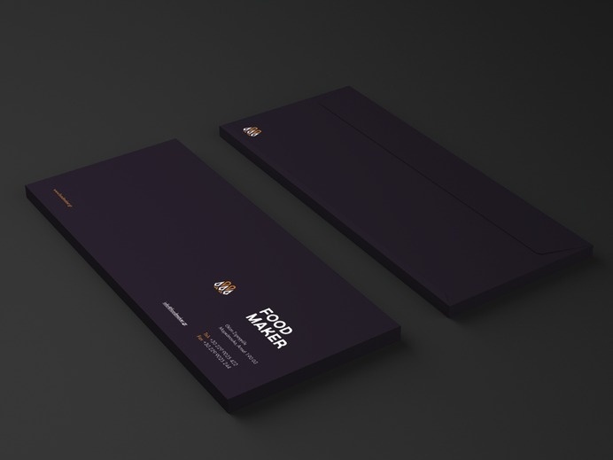 Food Maker - grab . the . eye . | design & visual communication #maker #branding #spices #food #identity #stationery #logo #folder