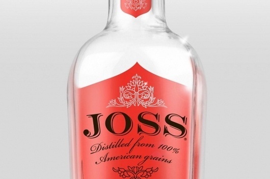 Joss Vodka | Archrival - Youth Marketing #packaging #vodka #label