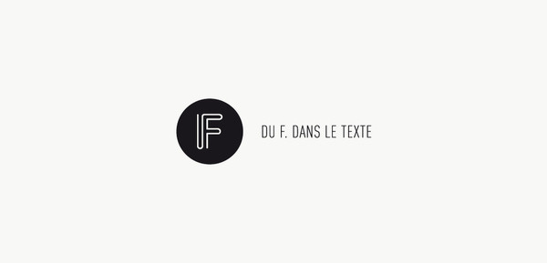 Stoëmp graphic design studio Du f. dans le texte #logo