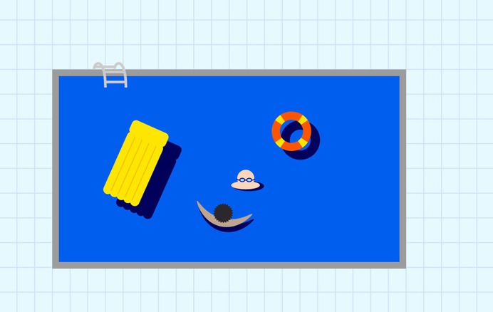 Ordinary Illustration - Swimming Pool