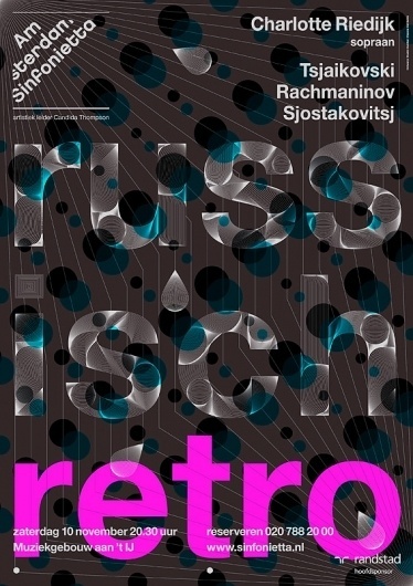 Amsterdam Sinfonietta - Studio Dumbar #design #graphic #dumbar #studio #poster