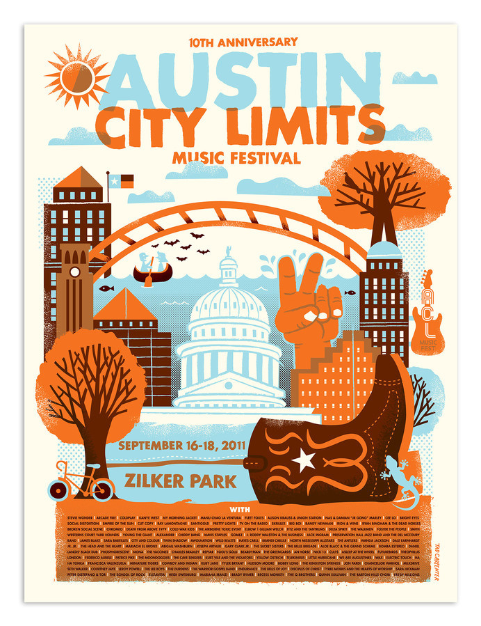 Austin City Limits | Tad Carpenter Creative