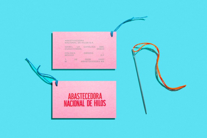 Abastecedora Nacional de Hilos - Mindsparkle Mag Abastecedora Nacional de Hilos is a project designed by Futura for their documentation course in Domestika. #logo #packaging #identity #branding #design #color #photography #graphic #design #gallery #blog #project #mindsparkle #mag #beautiful #portfolio #designer
