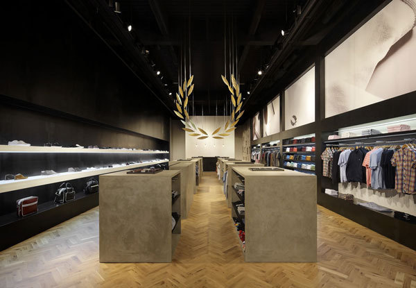 fredperry1 #interior #installation #perry #wood #retail #fred