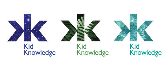 Kid Knowledge #logotype #branding #design #graphic #richard #danne #brand #identity #logo