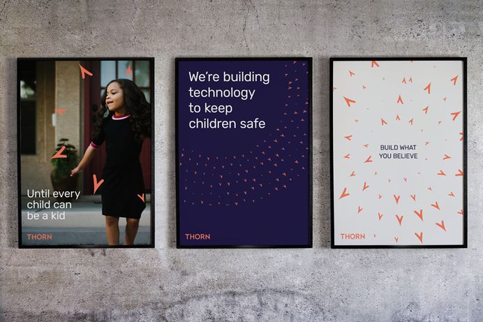 Wolff Olins rebrands child abuse and trafficking charity Thorn
