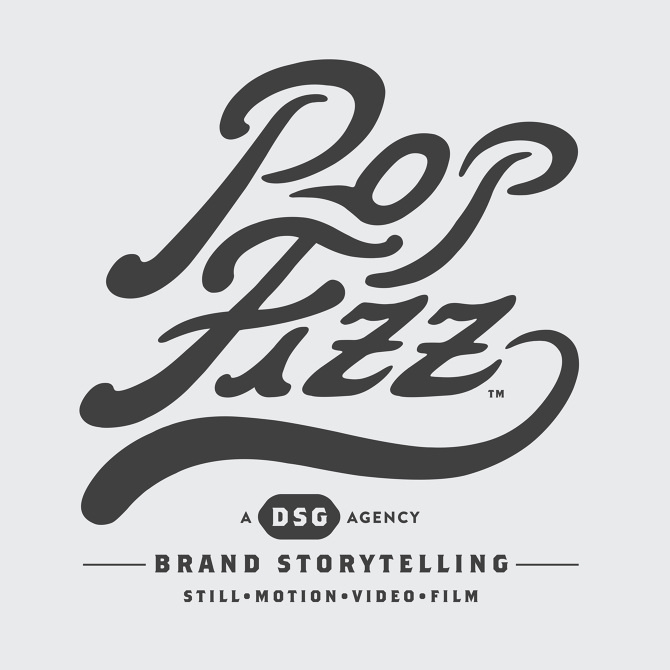 PopFizz Identity #handlettering #branding #illustration #identity #custom #logo #typography