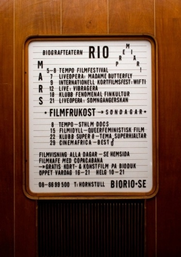 maqueverque #sweden #rio #cinema #stockholm #bio