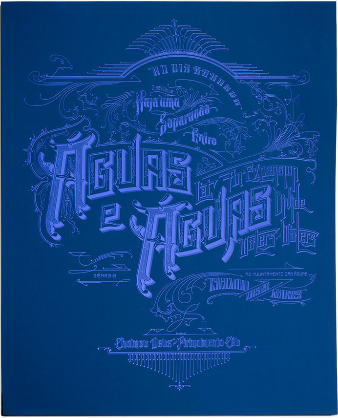 cantrell_aguas_bluemetal_12 #foil #metallic #poster #typography
