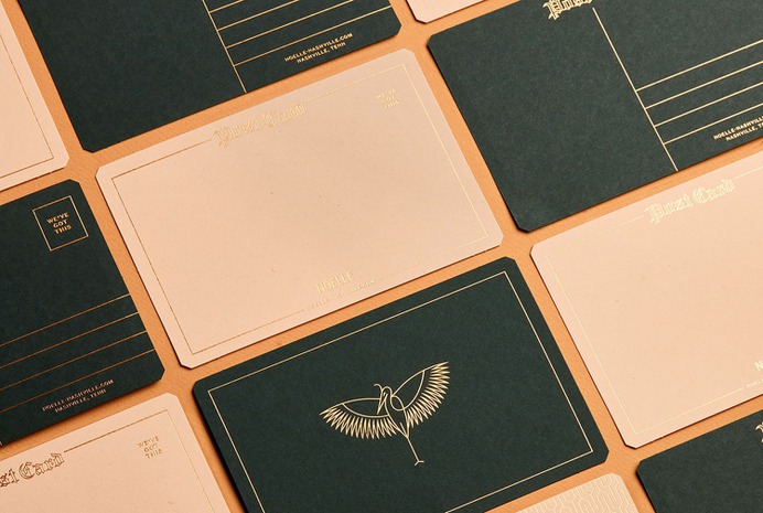 Noelle Identity - Mindsparkle Mag Peck Design Associates designed the Branding and Logo Design, Custom Type Design, Pattern Design, Signage, Wayfinding, Art Direction, Website Design, and Social Media Content for Noelle – a beautiful hotel located in Nashville. #logo #packaging #identity #branding #design #color #photography #graphic #design #gallery #blog #project #mindsparkle #mag #beautiful #portfolio #designer