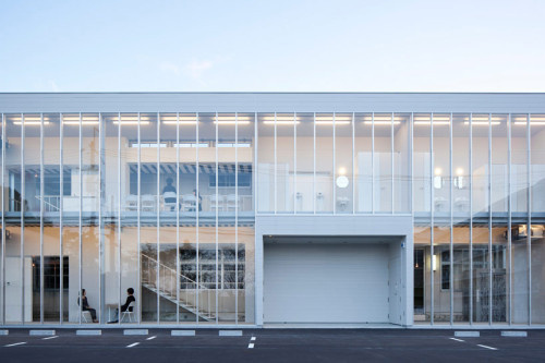 Nakagawa Office Extension by Yasutaka Yoshimura Architects #architecture #modern