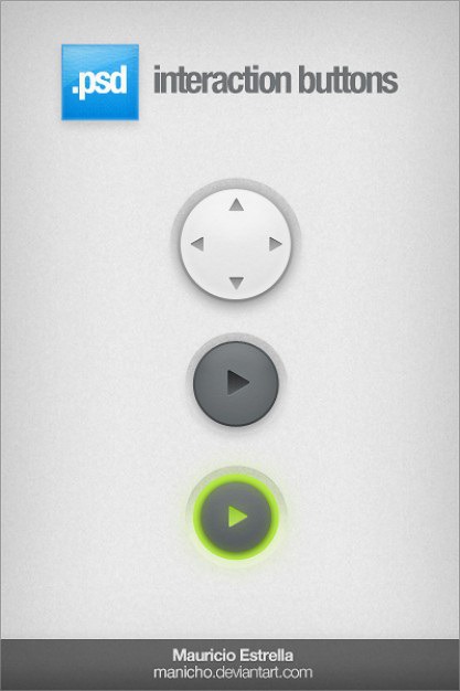 Psd file interaction buttons Free Psd. See more inspiration related to Buttons, Psd, File, Vertical and Interaction on Freepik.