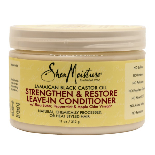 Shea Moisture Jamaican Black Castor Oil Strengthen, Grow & Restore Leave-In Conditioner