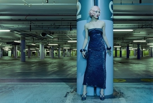 blue time | Grasie Mercedes #fashion #photography #lot #parking