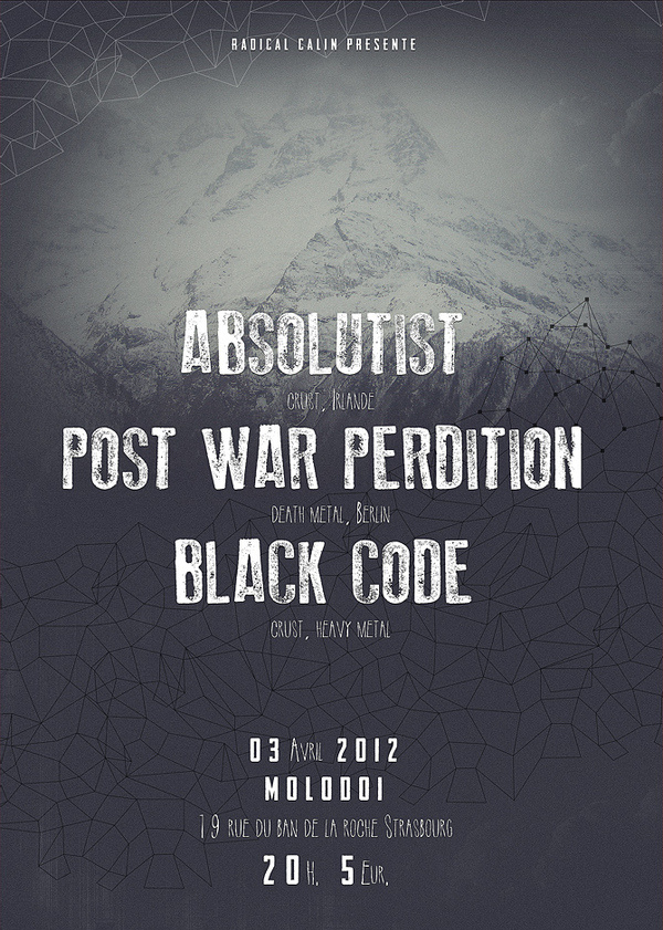 Gig posters #gig #personal #poster #work