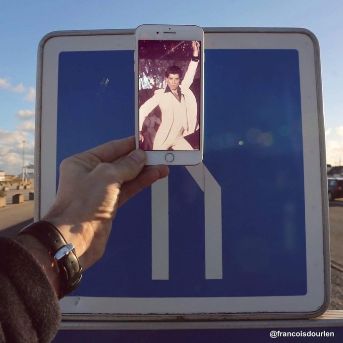 Instagram Art: François Dourlen Juxtaposes Pop Culture Characters Into Real-Life