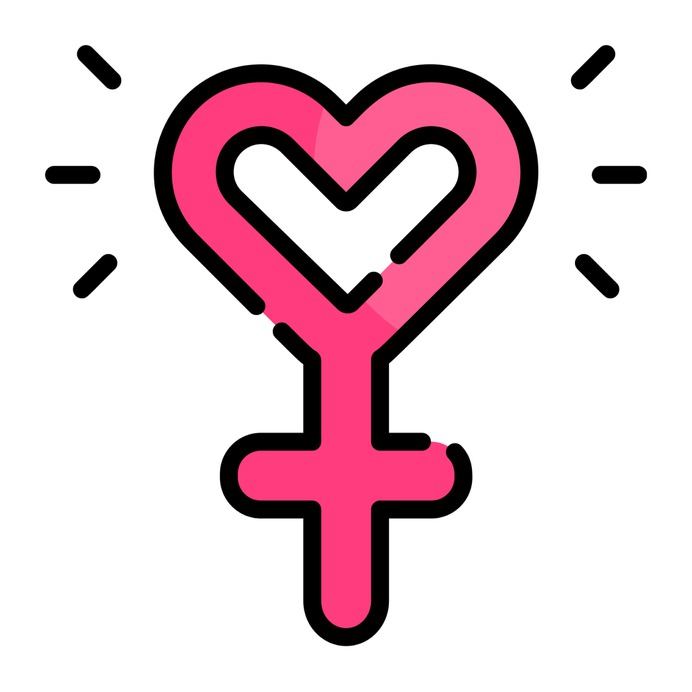 See more icon inspiration related to woman, girl, gender, shapes and symbols, womens day, feminism, venus, femenine, female, heart, signs and sign on Flaticon.