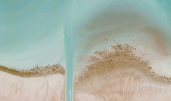 The history of human thought recalls the swinging of a pendulum which... but does it float #texture #photography #aerial #topography