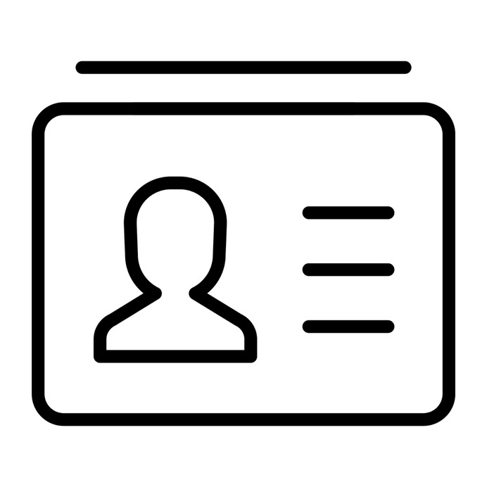 See more icon inspiration related to pass, id card, identity, people, identification and business on Flaticon.