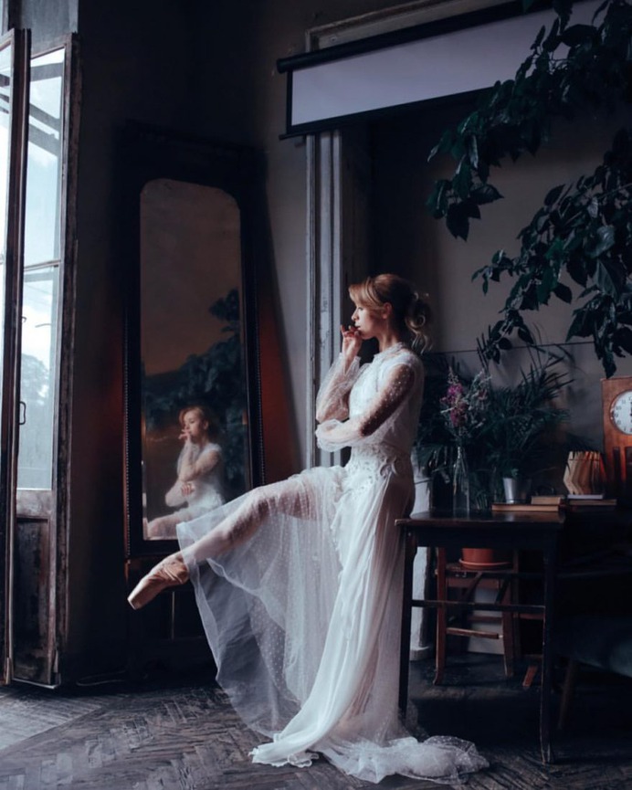Glorious Portraits of Ballet Dancers by Mariia Kulchytska