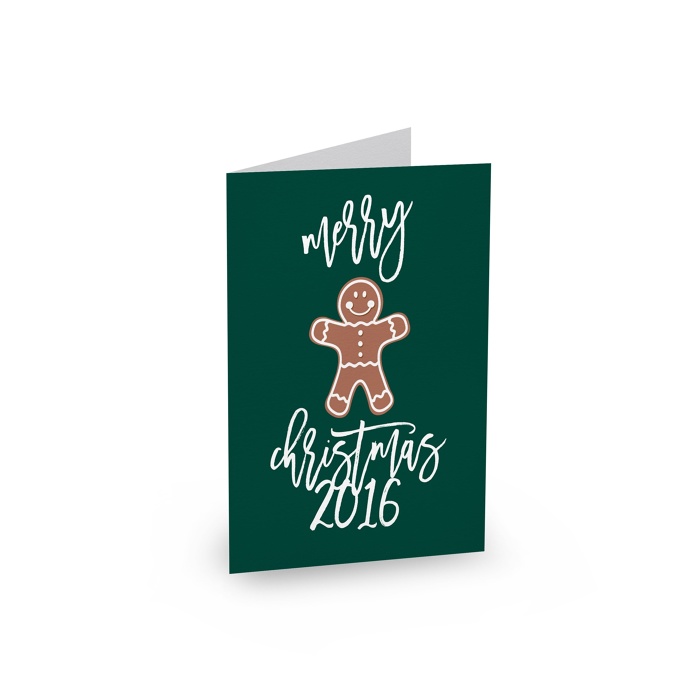 Gingerbread Cookies Type 1 #christmas #cards #card #paper #print #design #merry #bright