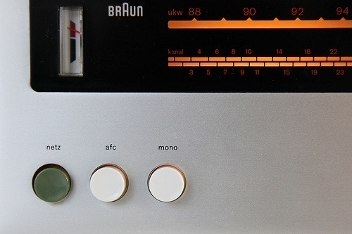 1262 | Flickr - Photo Sharing! #radio #tuner #design #stereo #1960s #industrial #braun #rams #receiver #dieter